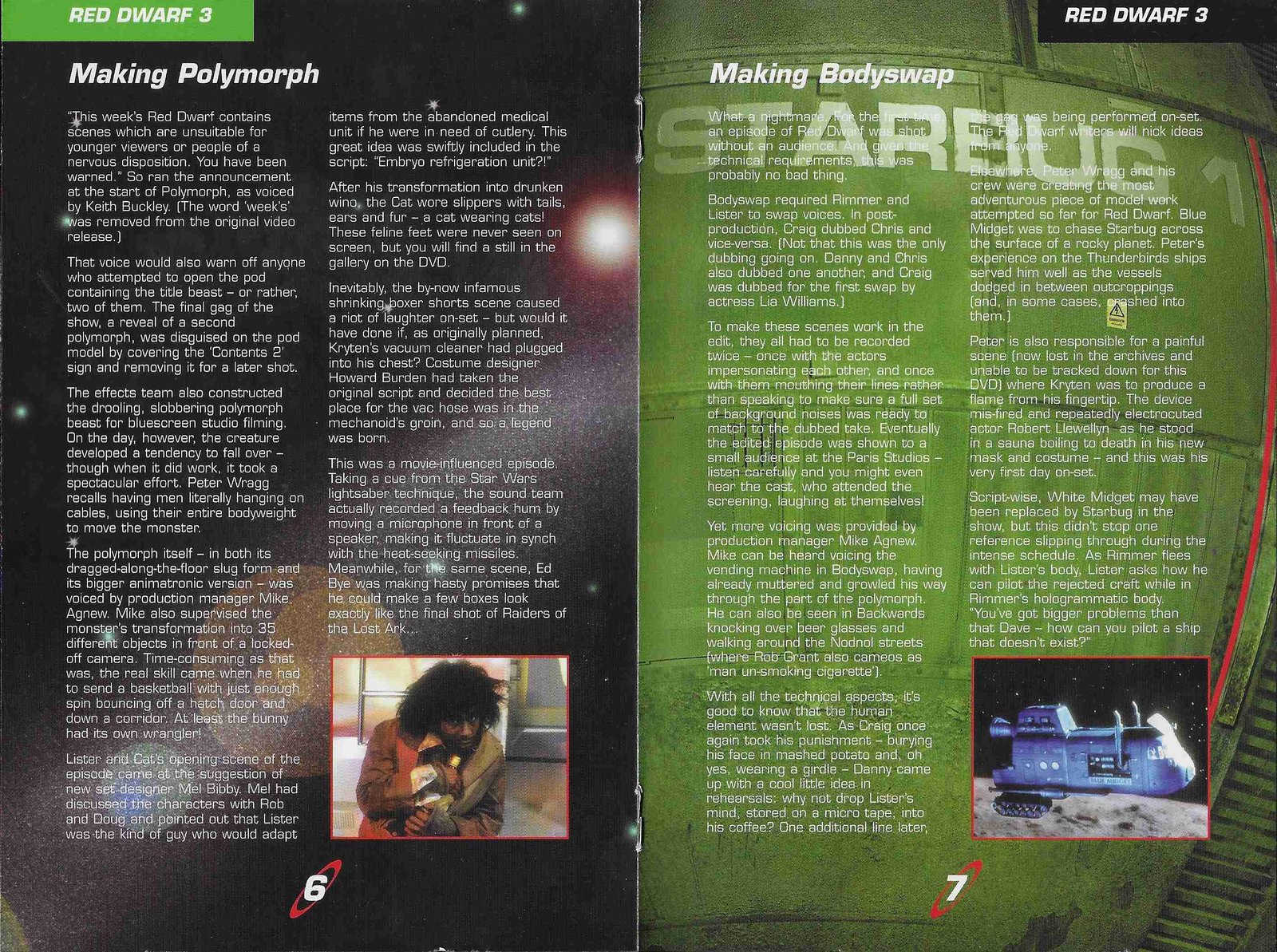 Inserts from BBCDVD 1215